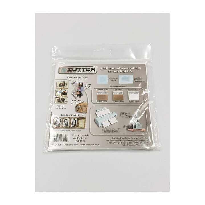 Zutter Bind It All - Pages 6x6 white
