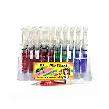 Ballpoint Penna, 1 st, Syringe - Robetoy