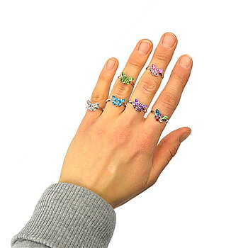 Ring för Barn, Fjäril, 1 st - Robetoy