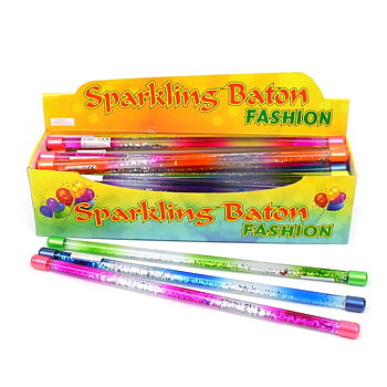 Water Baton med Glitter, 41 cm - Robetoy
