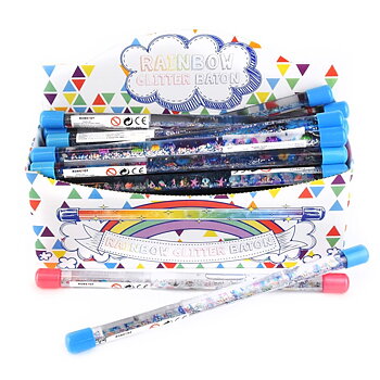 Water Baton med Glitter, 30 cm - Robetoy