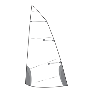 RS Vision - Storsegel Dacron