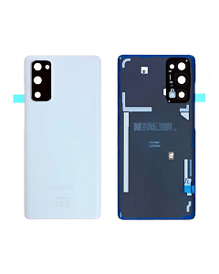 Samsung Galaxy S20 FE Baksida Med Tejp - Vit
