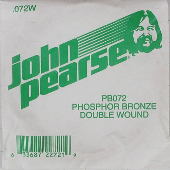 John Pearse PB072 Phosphore Bronze Acoustic Single String (072w)