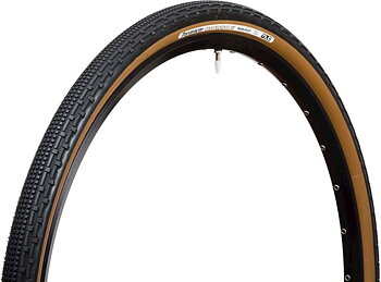 Däck Panaracer 700 x 43 GravelKing SK Svart/Brun 490gr vikbart
