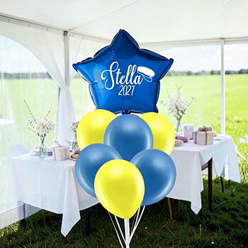 Ballongbukett med namn - Student 2027