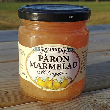 Päronmarmelad med ingefära, 250 g