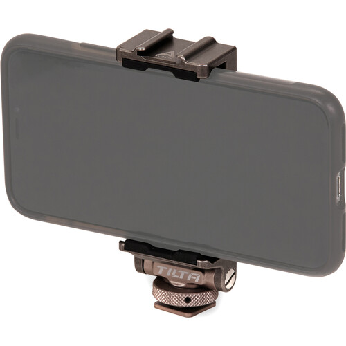 Tiltaing Adjustable Cold Shoe Phone Mounting Bracket Tactical Grey - 2
