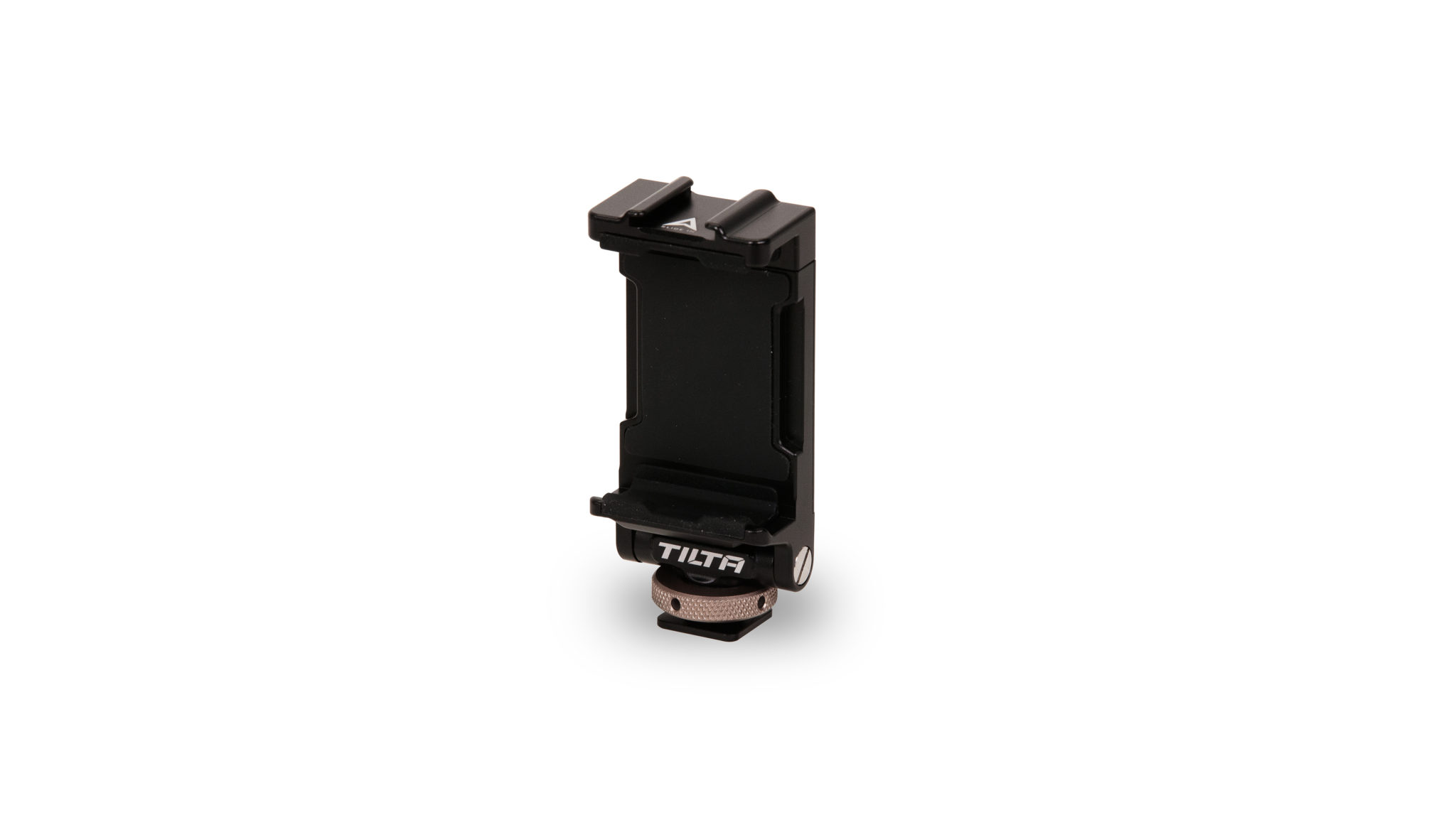 Tiltaing Adjustable Cold Shoe Phone Mounting Bracket Black