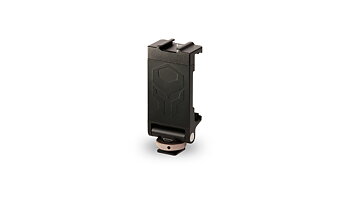 Tiltaing Adjustable Cold Shoe Phone Mounting Bracket Svart