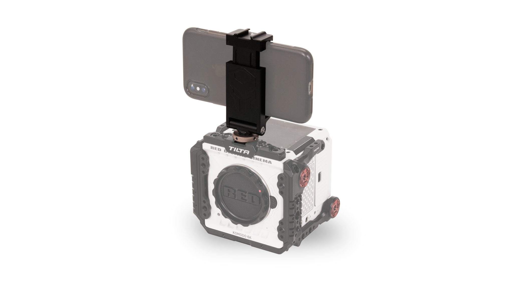 Tiltaing Adjustable Cold Shoe Phone Mounting Bracket Black - 5
