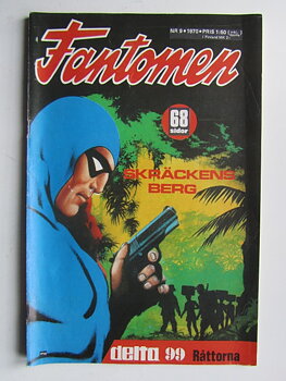 Fantomen 1970 09 Vg+ utan bilaga