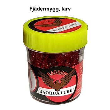 Fjädermygglarv
