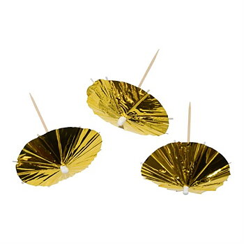 Party picks | Paraply | Guld
