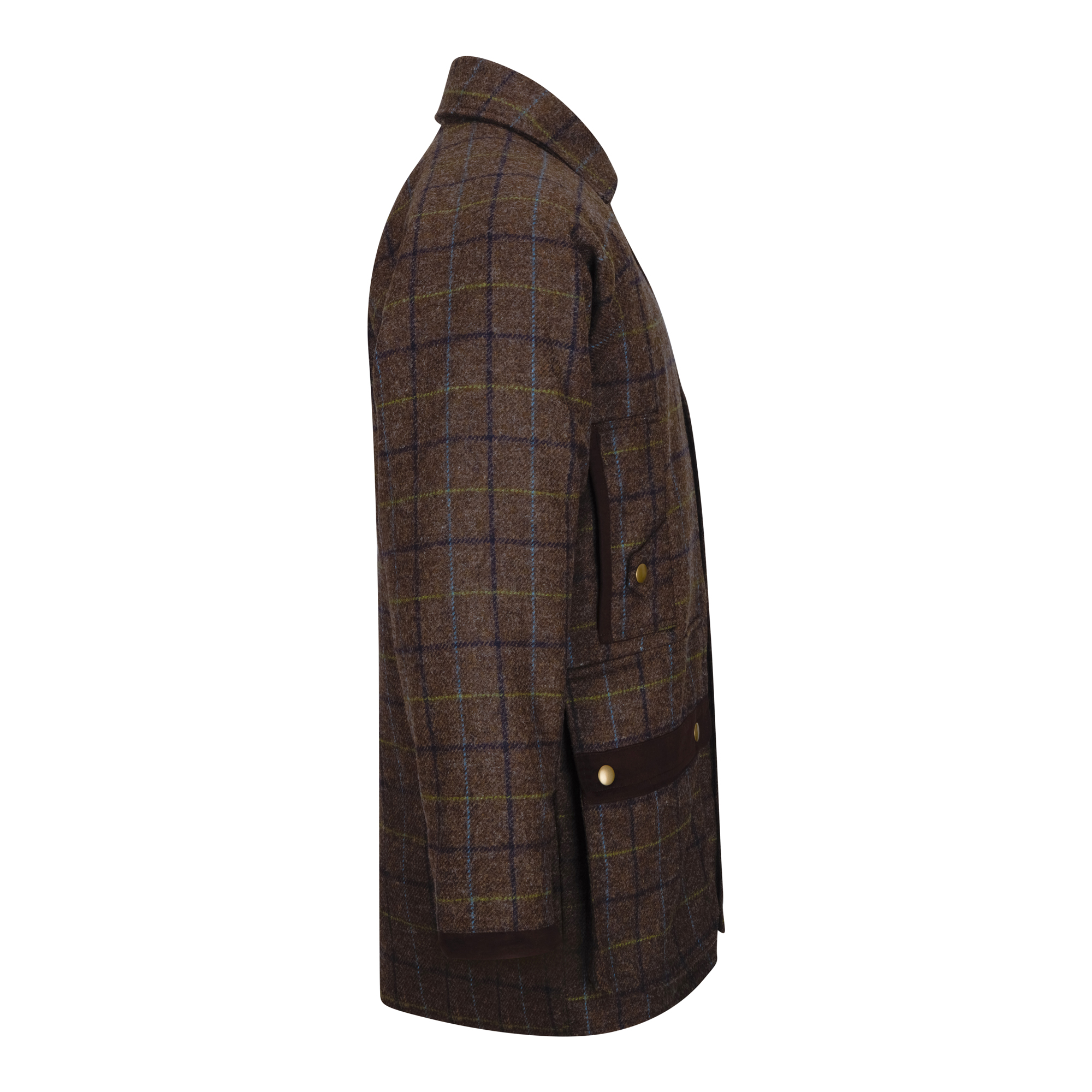 Engelsk Tweed -Ryton Tweed Hunting Jacket - OAK BROWN - 4