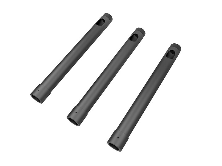 M Projector Mount Pro HD Black - Extension Poles 3 x 500mm