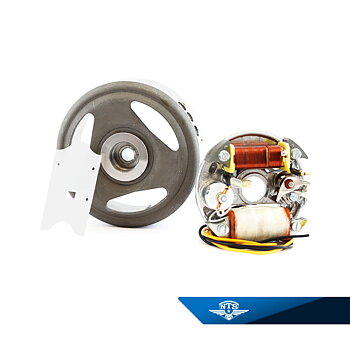 Ignition system with switch tips for 6V-19W for Ilo/Victoria/NSU/Pilot/HVA etc.