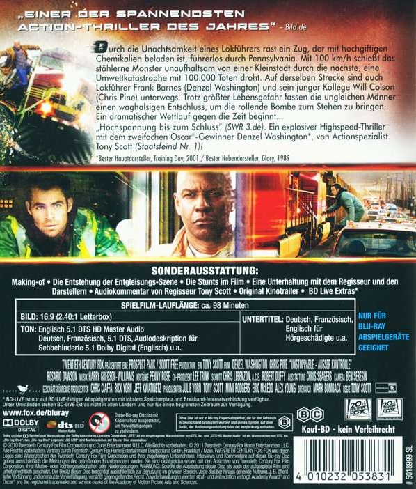 Unstoppable (Blu-ray) - 2