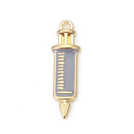 Charm  ,enameld needle syringe