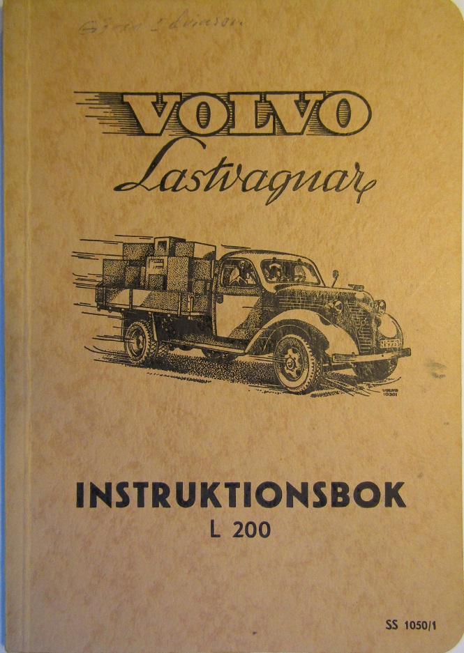 1949 Volvo L 200 Instruktionsbok 11-48