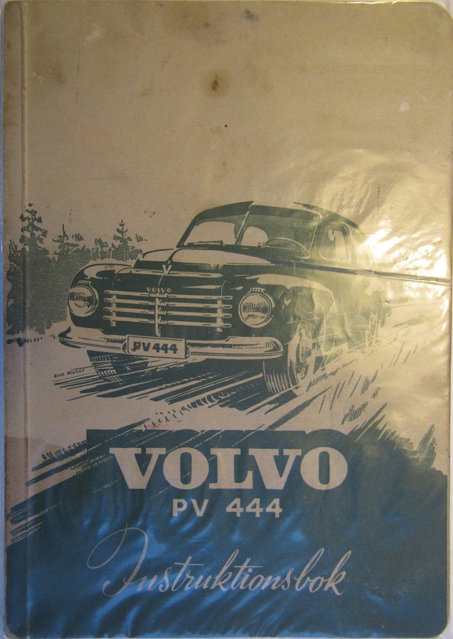 1949 Volvo PV 444 Instruktionsbok 6-49