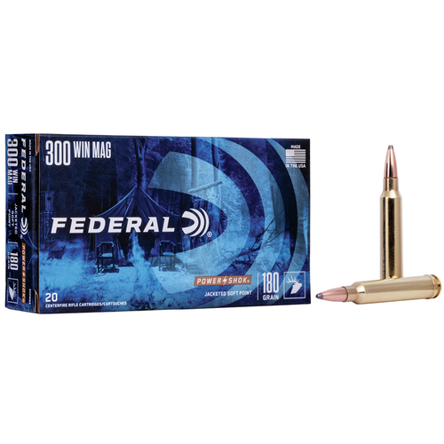 Federal 300 WIN MAG SP 180 GR