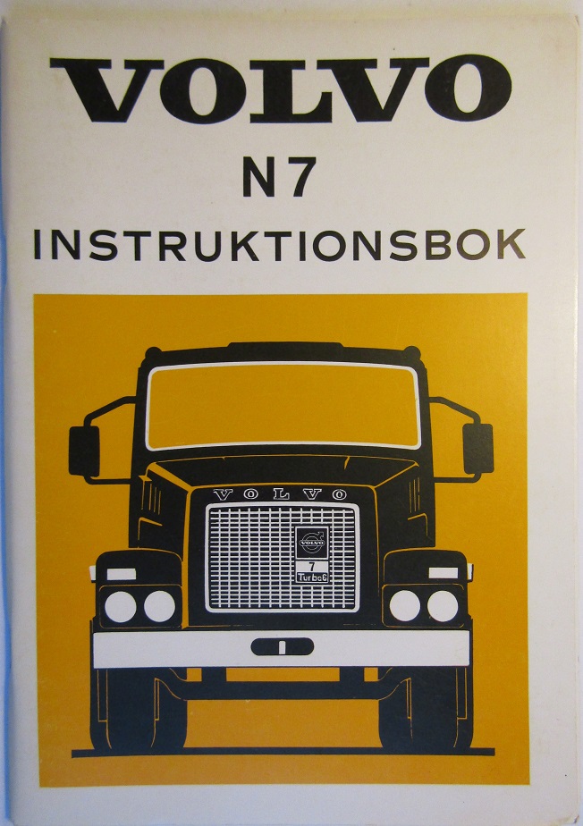 1977 Volvo N 7 Instruktionsbok 9-77