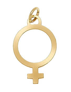 Letters Venus big pendant neck 55-60 gold