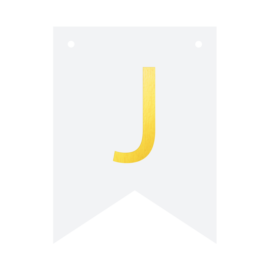 Flaggvimpel bokstav "J"