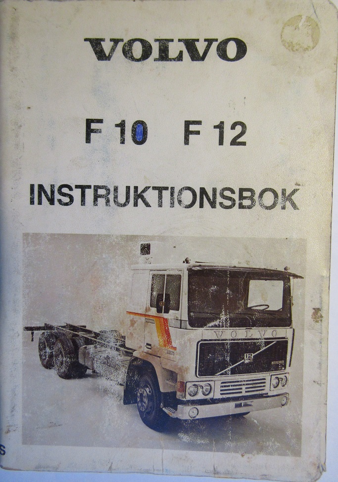 1981 Volvo F 10 och F 12 Instruktionsbok 1-80