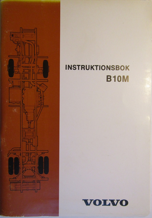 1981 Volvo Buss B 10 M Instruktionsbok 5-81