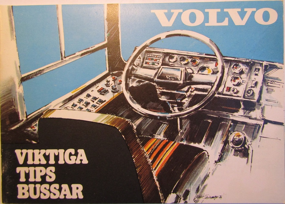 1982 Volvo Buss Viktiga tips bussar 2-82