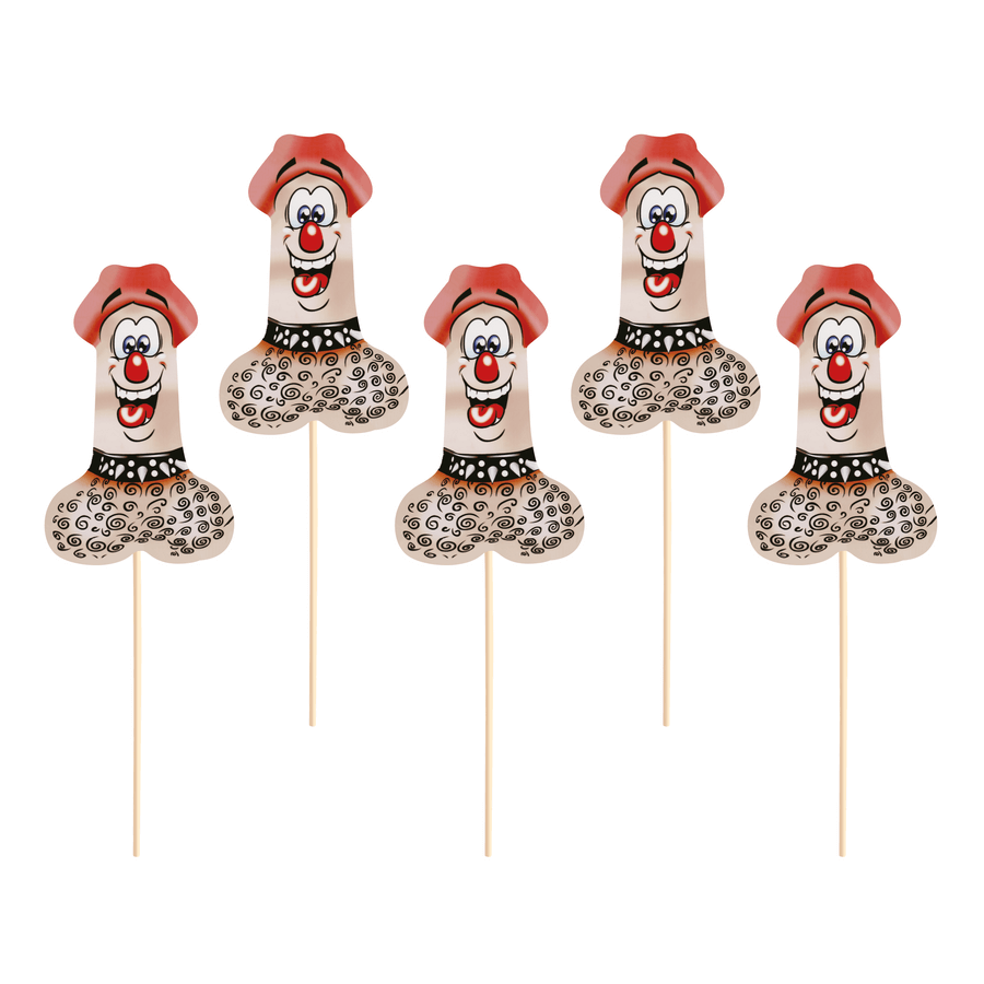 Cake picks | 6-pack | Stojiga penisar