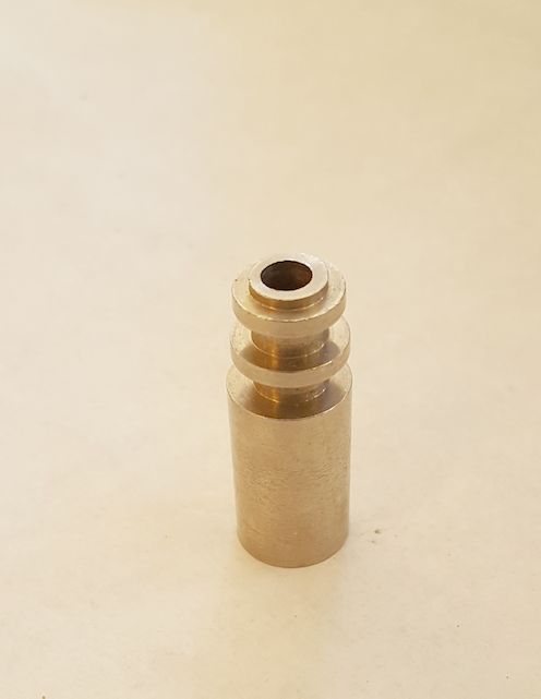 Weight for tiled stove cord chrome 1930s