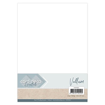 Card deco Essentials Vellum A4