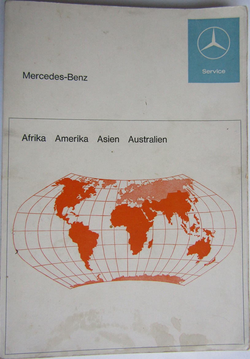 1969 Mercedes-Benz Serviceställen