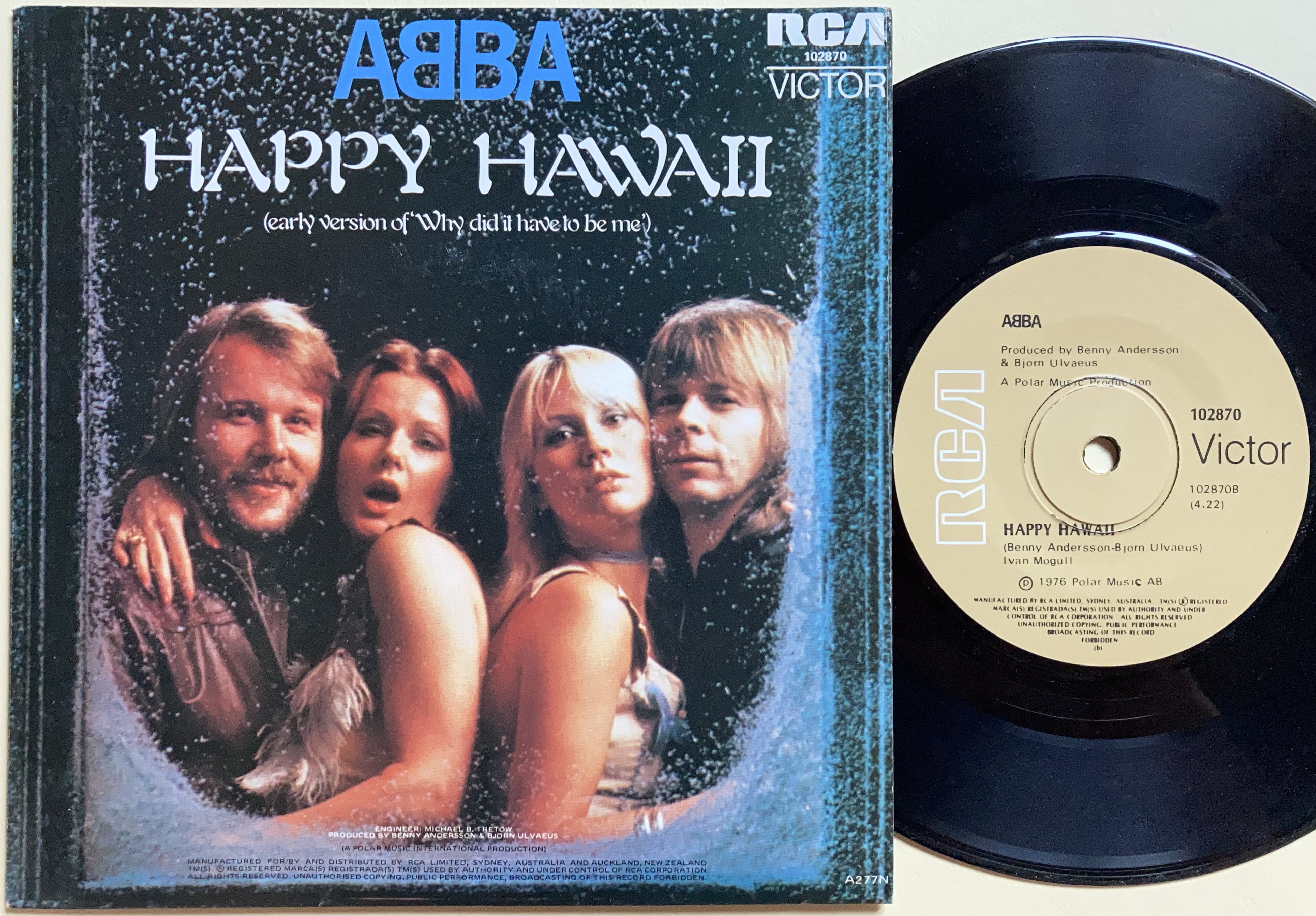 ABBA - Knowing me, knowing you Australien PS 1976 - 2