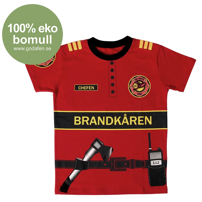 Brandmans T-shirt 5-7 år - Den Goda Fen - 3