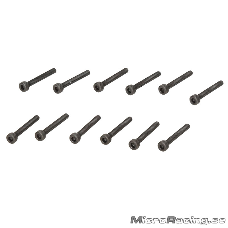 DEAL* HB RACING - M3x22mm Cap Head Screws, 12pcs