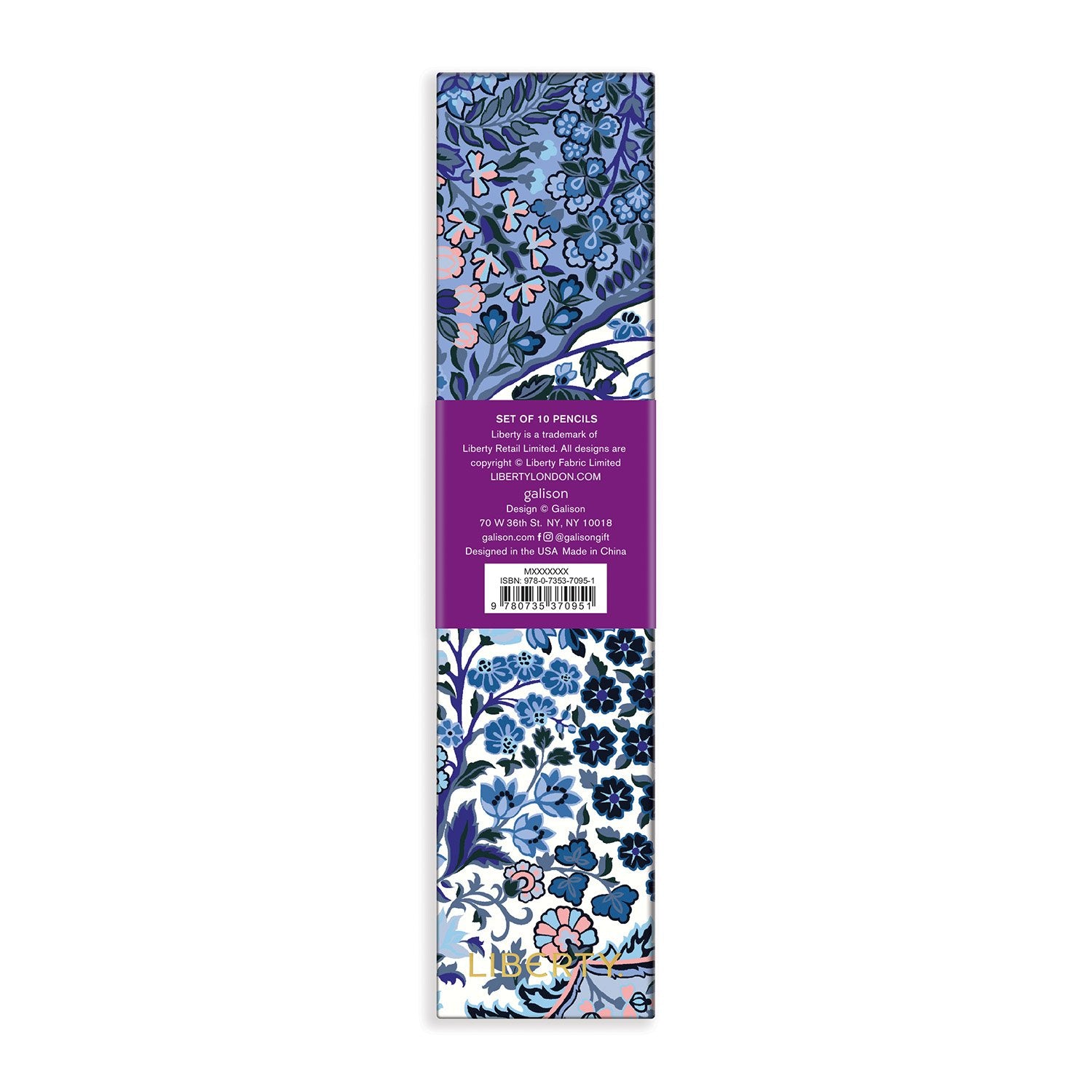Liberty Tanjore Gardens Pencil Set - 3