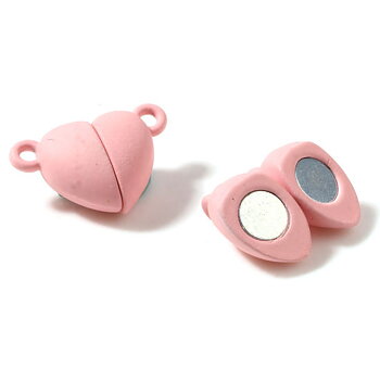 Magnetclasp heart , Pink