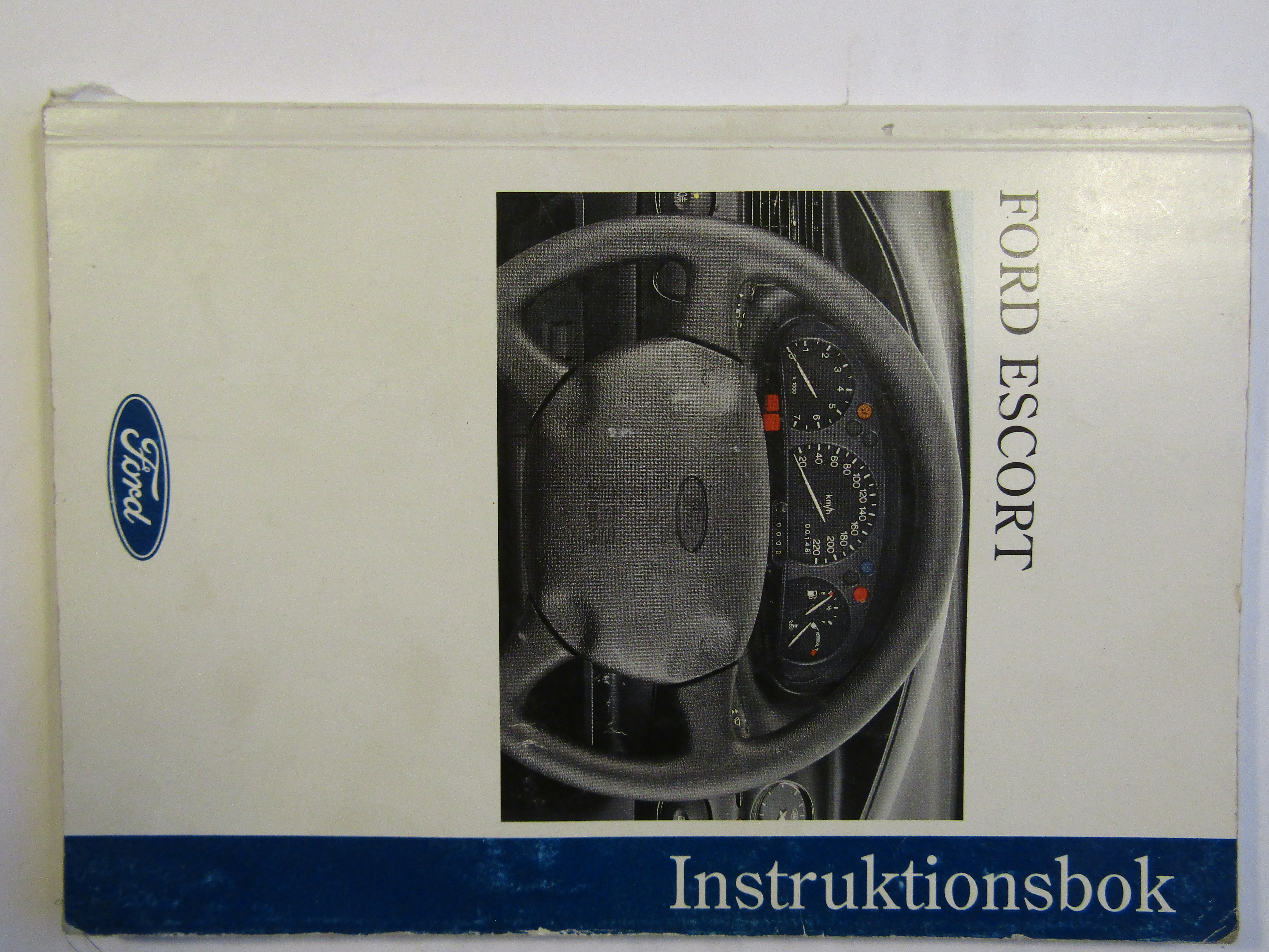 1997 Ford Escort Instruktionsbok 8/96