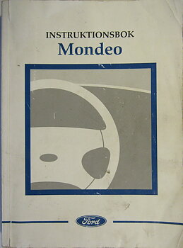 2001 Ford Mondeo Instruktionsbok 01/2001