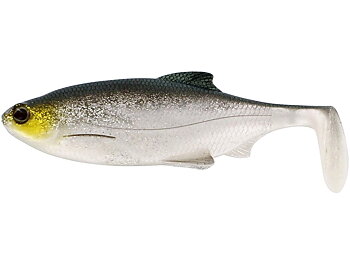 westin Ricky the Roach Shadtail är en realistiskt gäddjigg på 14cm. Med sin breda paddel och lunkande gång har den fångat många stora gäddor. headlight