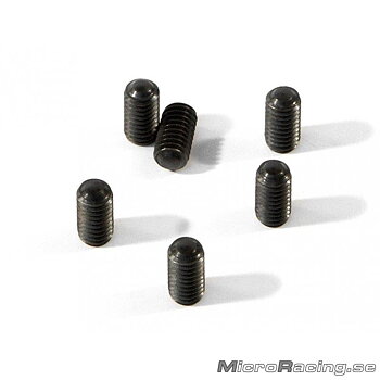 DEAL* HB RACING - M4x5mm Set Screws, 8pcs