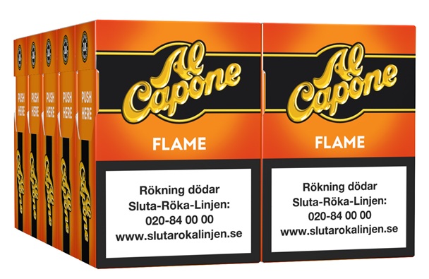 Al Capone Flame Filter Cigariller Limpa 10x18p