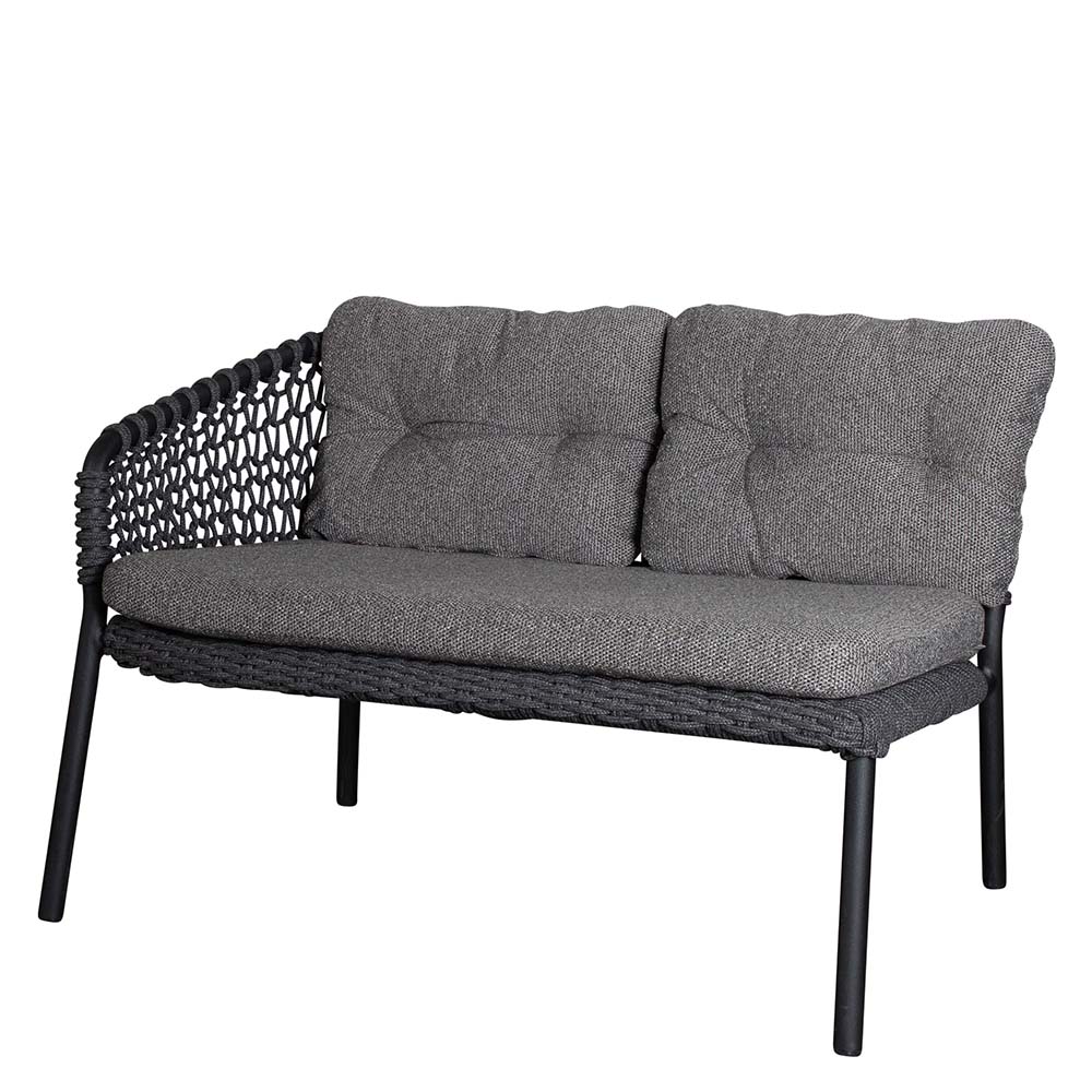 Ocean Lounge 2-Seater Soft Rope Module Sofa Right - Cane-Line