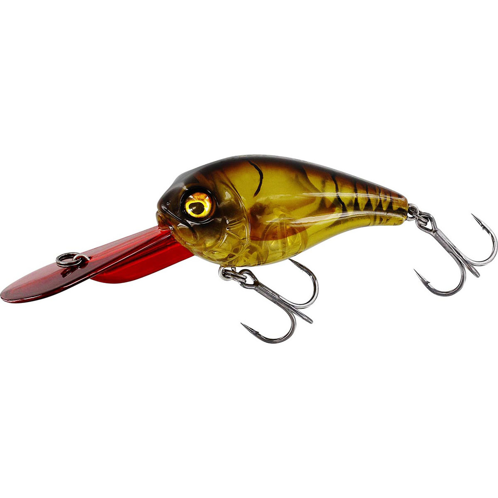 Westin Megabaite DR Crankbait 6cm clear brown craw
