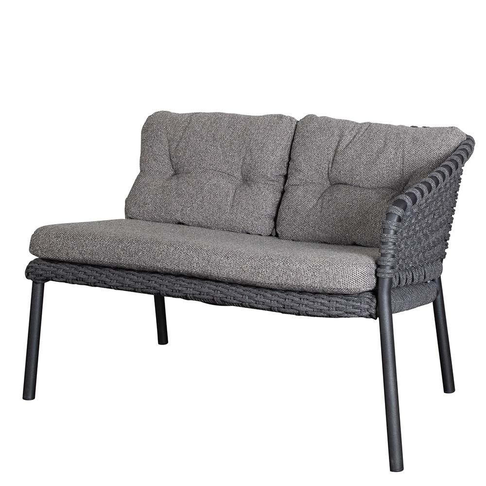 Ocean Lounge 2-Sits Soft Rope Modulsoffa Vänster - Cane-Line