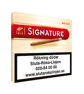 Signature Beige Cigariller Limpa 10x10p